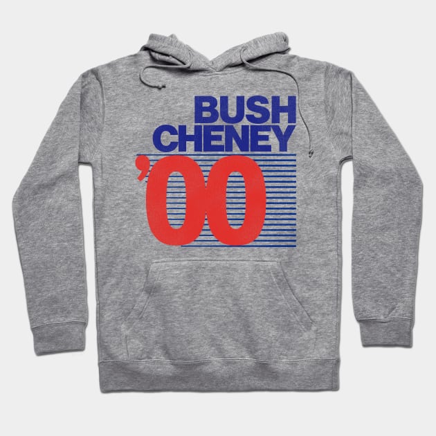 BUSH CHENEY '00 Hoodie by darklordpug